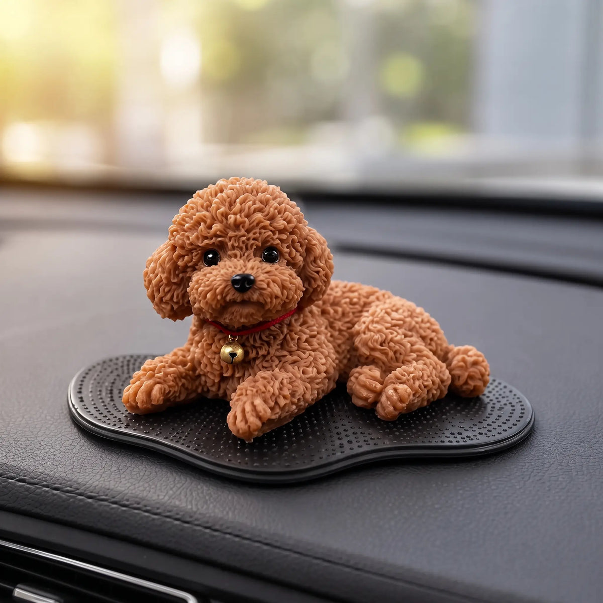Realistic Bobblehead Dog Car Decor