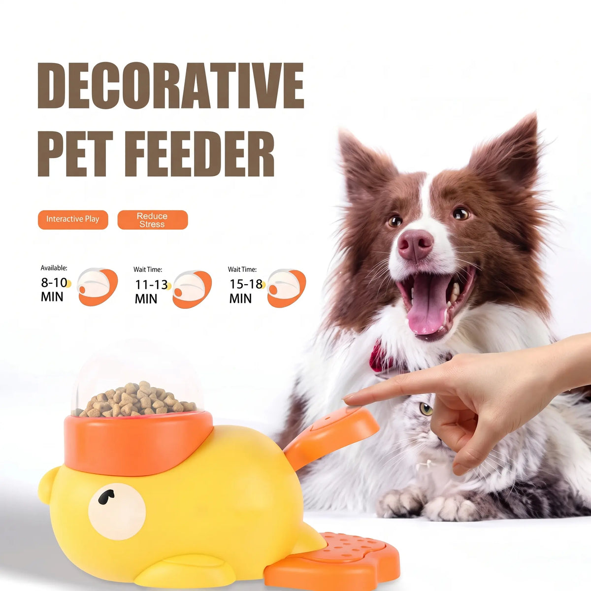 2-in-1 Brain Training Pet Puzzle Feeder
