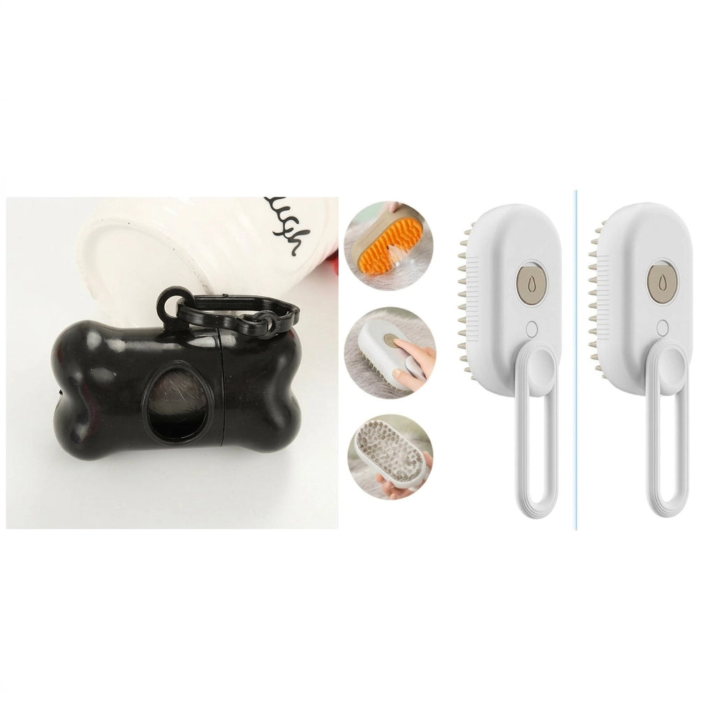 Electric Steam Pet Grooming Brush