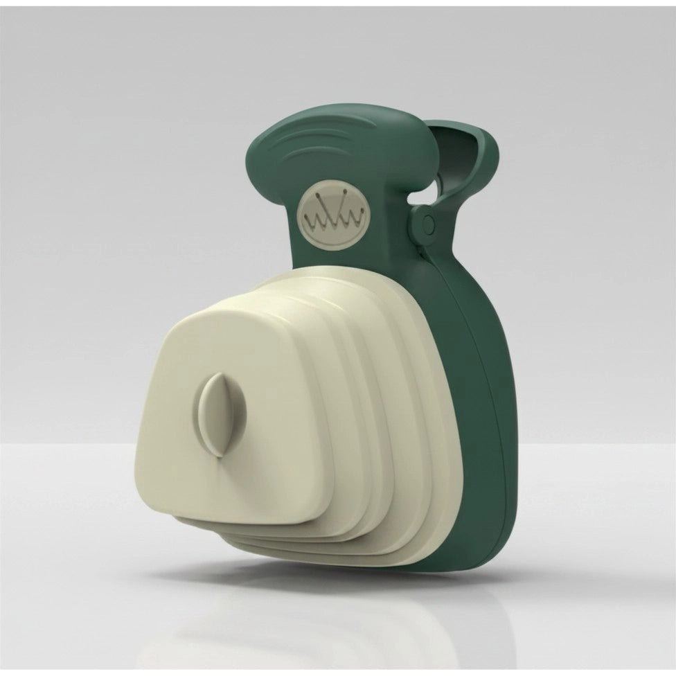 Foldable Dog Poop Bag Dispenser with Waste Bags