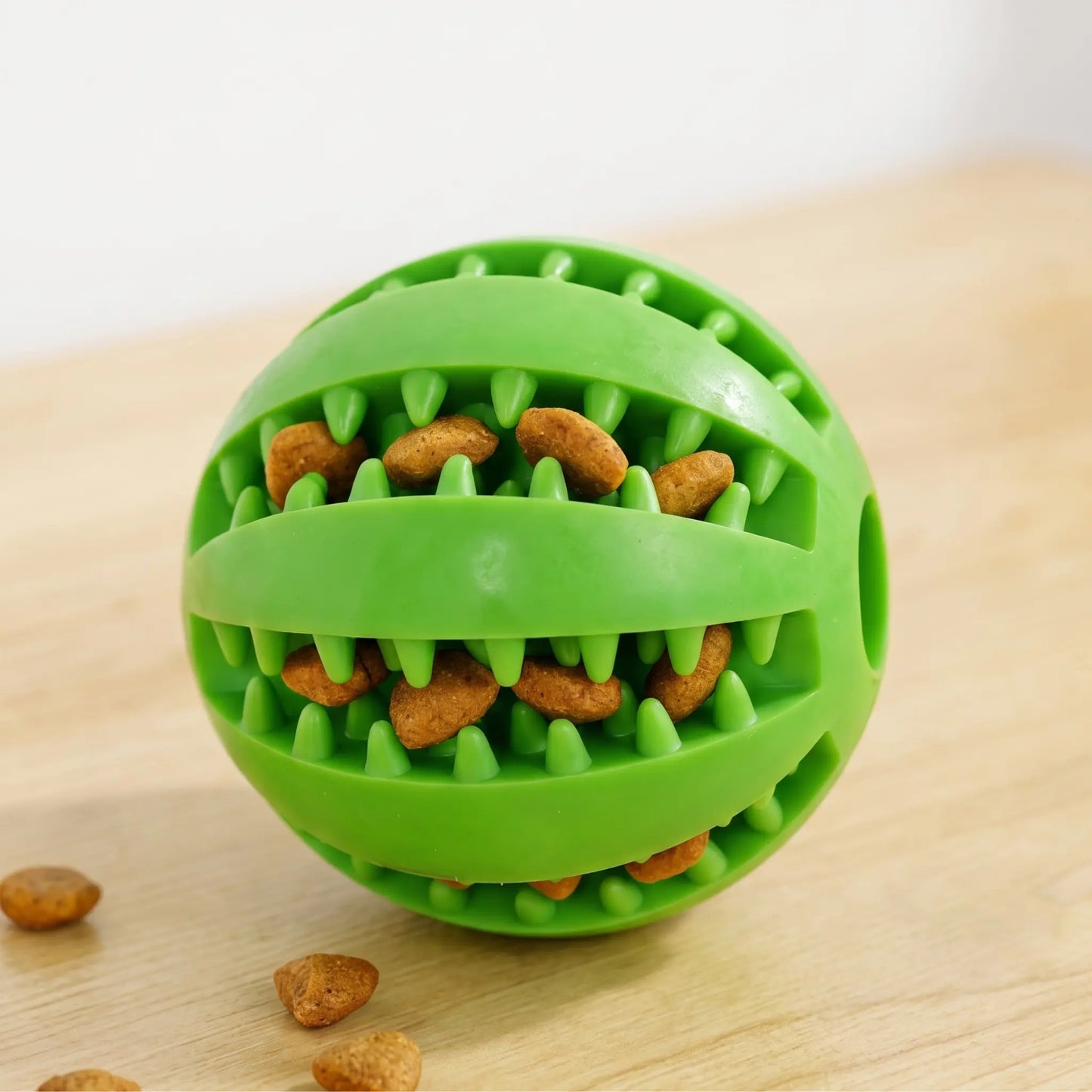 Rubber Chew Ball Dog Toy-Bite-Resistant Molar & IQ Training Ball