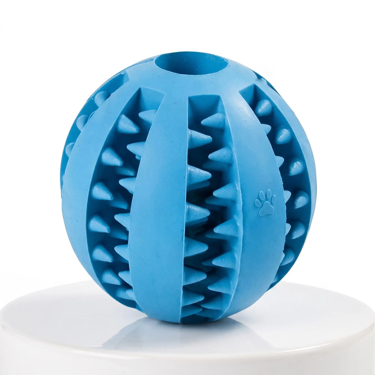 Rubber Chew Ball Dog Toy-Bite-Resistant Molar & IQ Training Ball