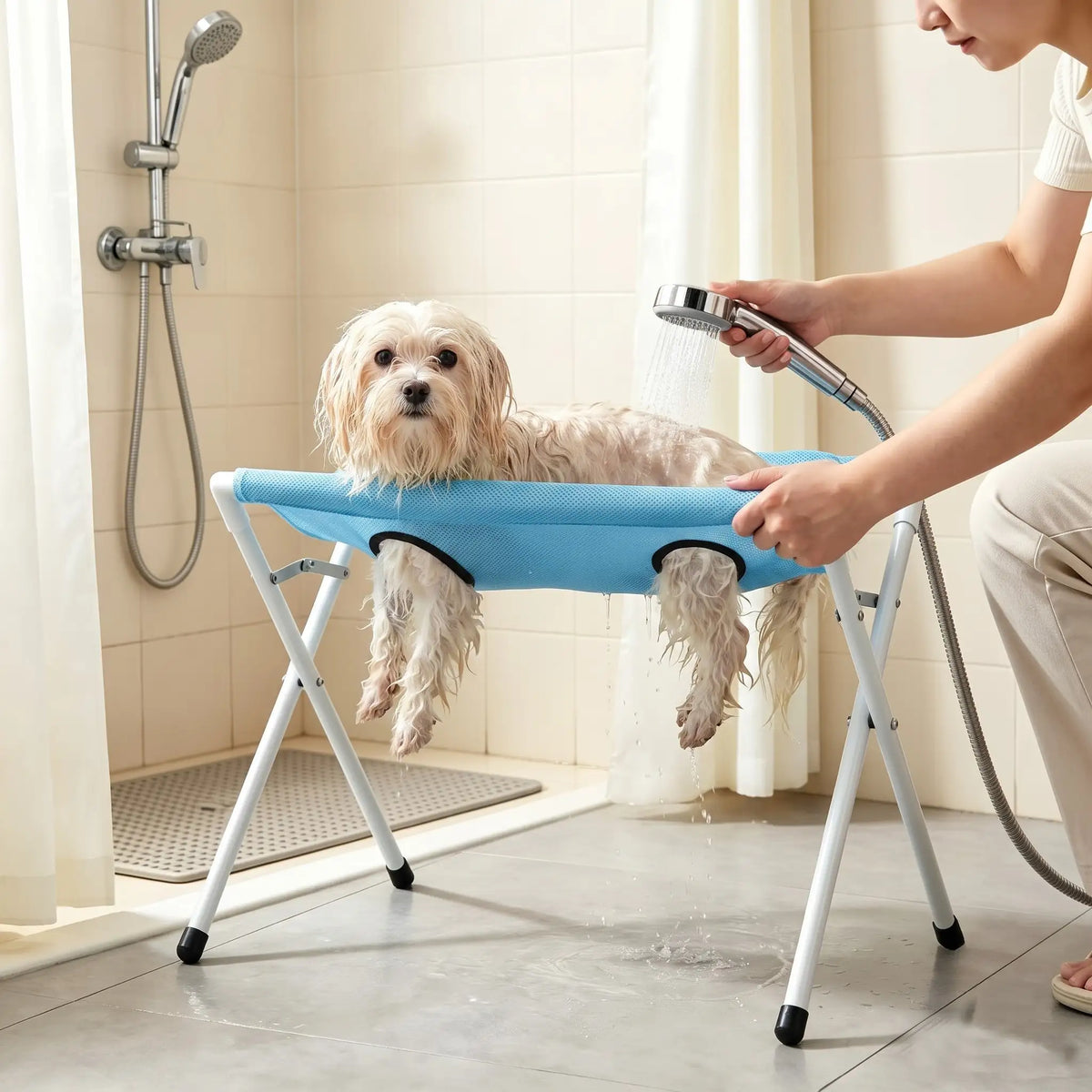 Foldable Pet Bath Hammock