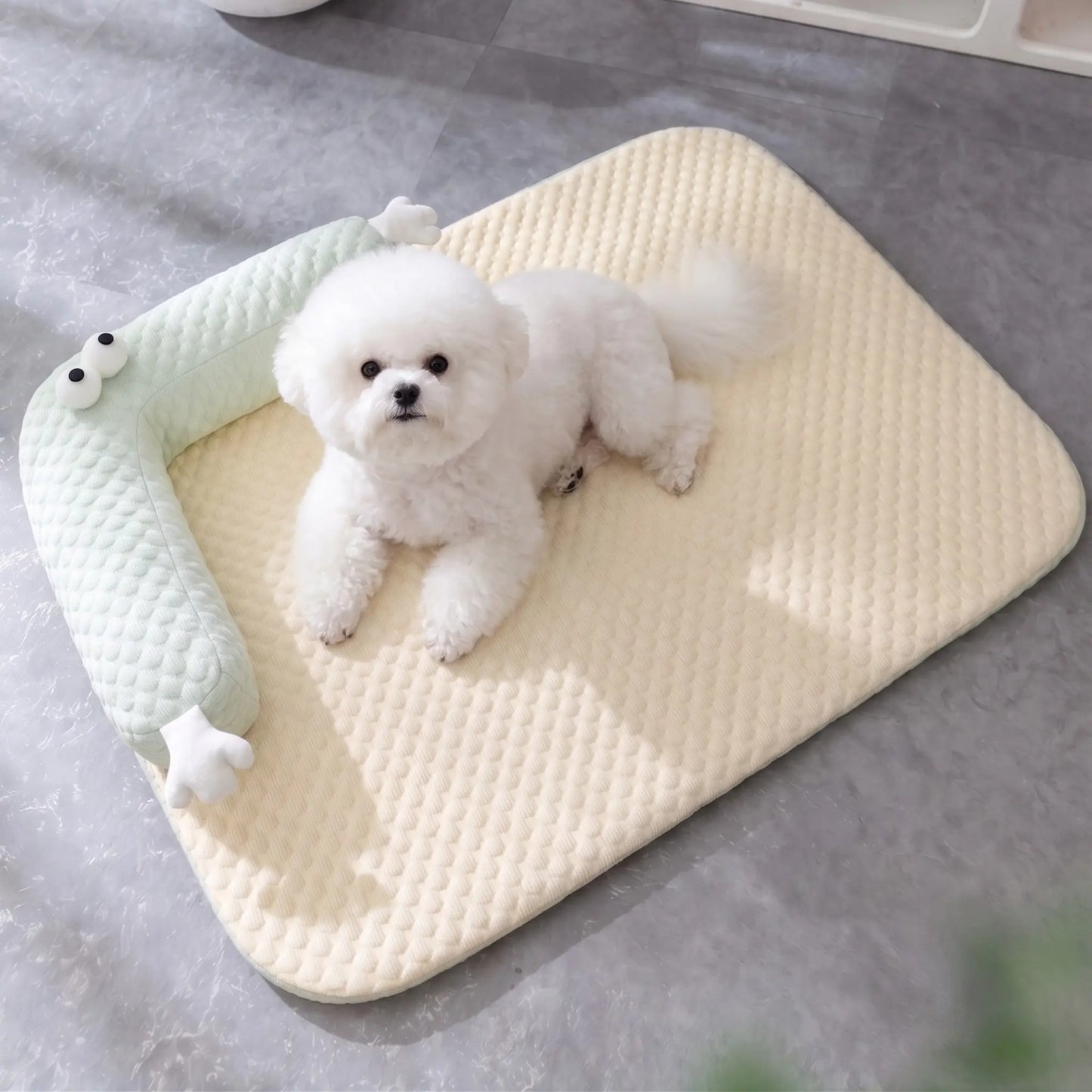 Cooling Dog Mat-Breathable Pet Bed for Dogs & Cats