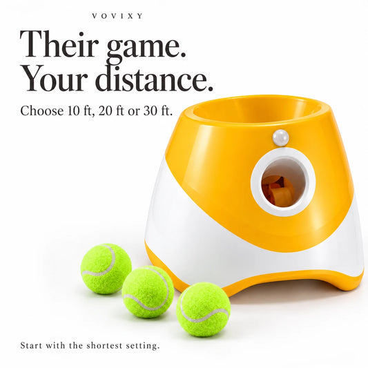 Rechargeable Automatic Dog Tennis Ball Launcher