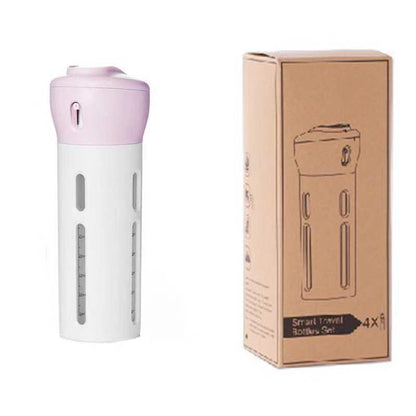 4-in-1 Portable Travel Bottle Set
