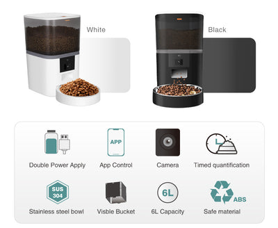 WiFi Smart Pet Feeder with HD Camera