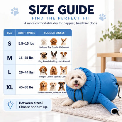Dog Drying Bag – Quick-Dry Grooming Bag