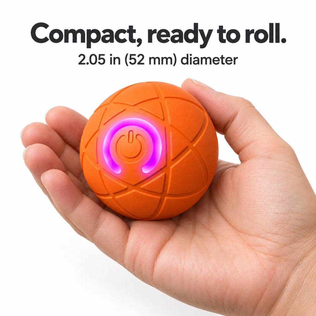 Rechargeable Interactive Rolling Pet Toy Ball
