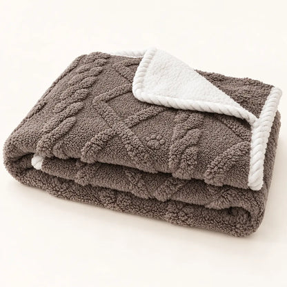 Waterproof Plush Dog and Cat Blanket