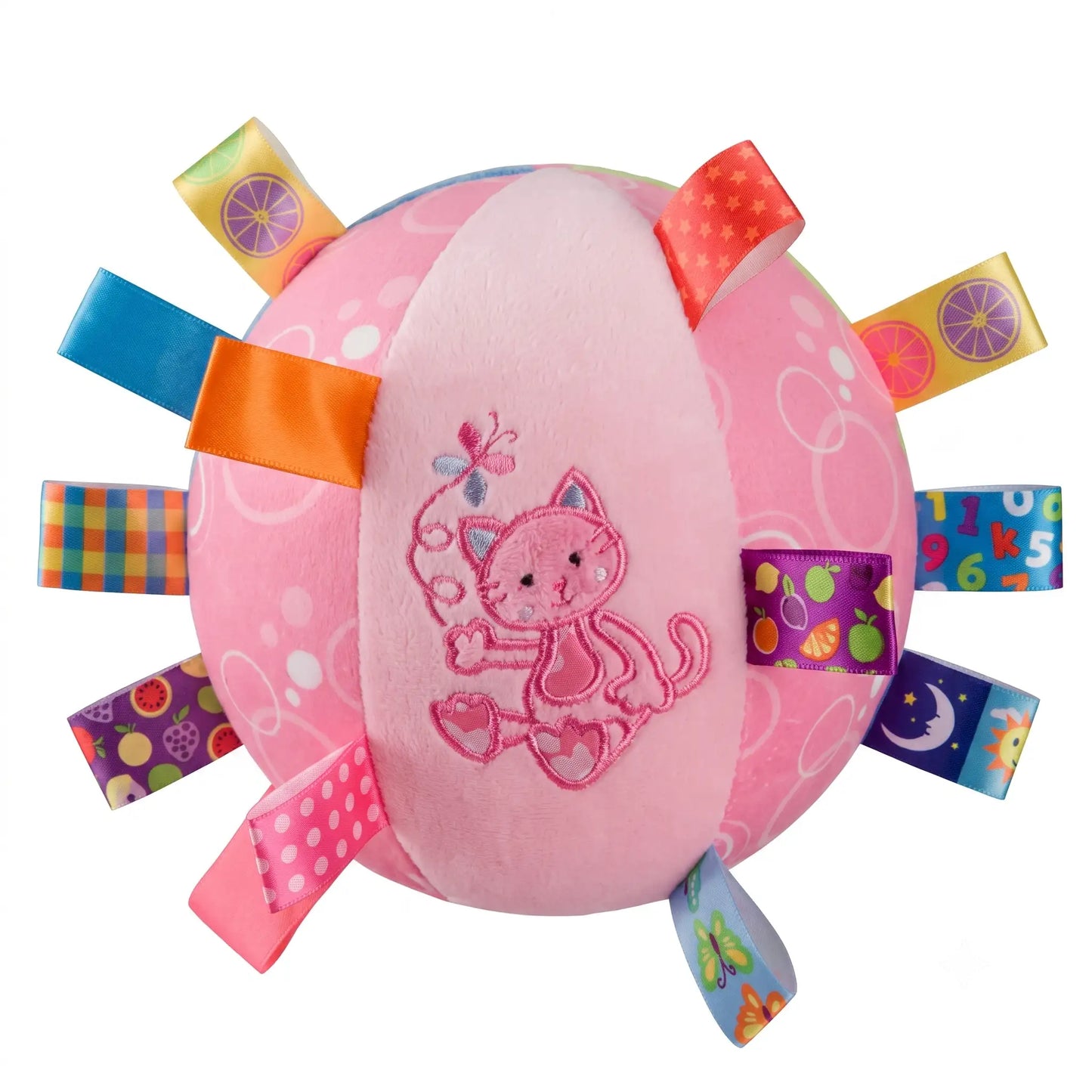 Squeaky Plush Dog Toy Ball - Ringing Bell Chew Toy for Dogs