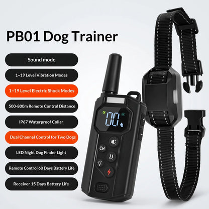 Smart Waterproof Remote Dog Training Collar