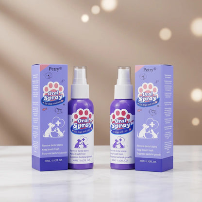Petry Pet Oral Care Spray for Dogs & Cats