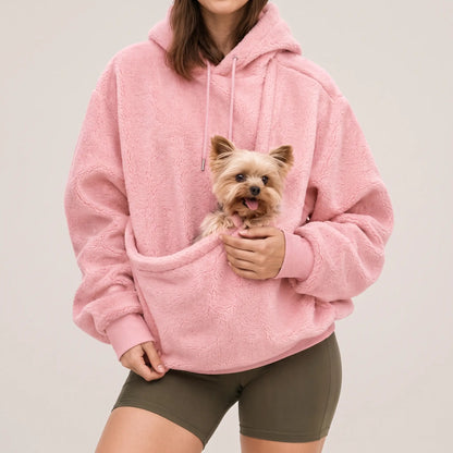 Kangaroo Pouch Pet Carrier Hoodie