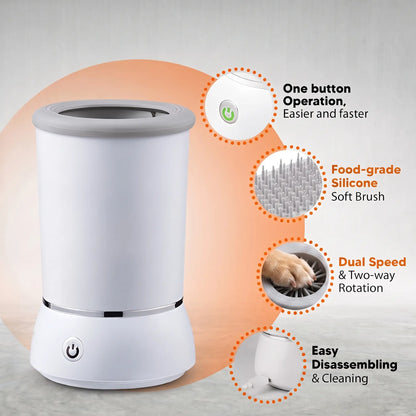 Electric Pet Paw Cleaner Cup
