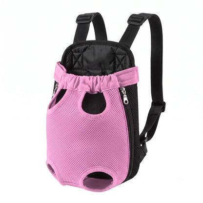 Pet Carrier Backpack-Breathable Front & Back Pack for Cat & Small Dog Bag