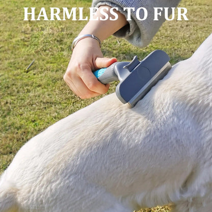 Self-Cleaning Pet Deshedding Brush
