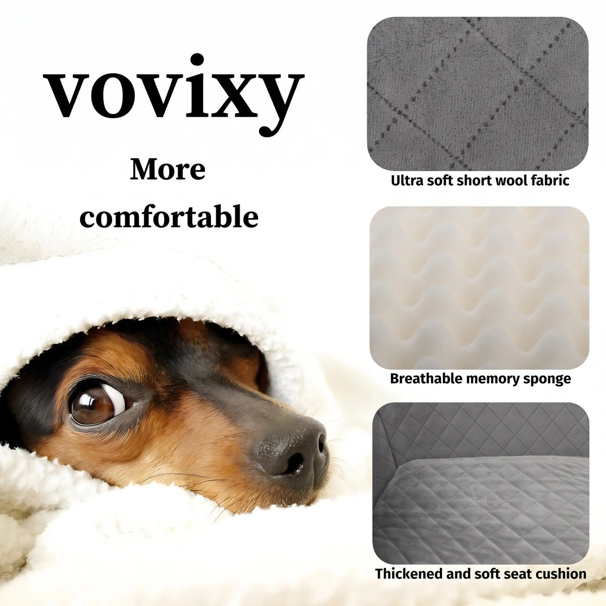 Washable Car Rear Dog Kennel