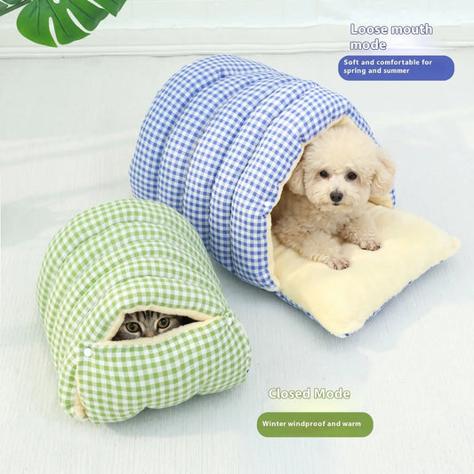 Enclosed Washable Pet Sleeping House