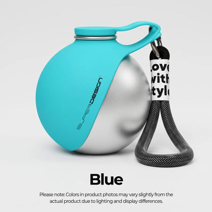 Portable Dog & Cat Water Bottle with Foldable Bowl
