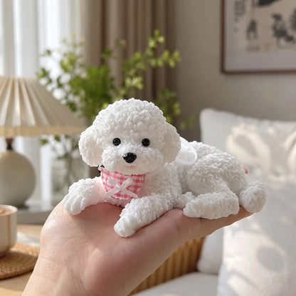 Realistic Bobblehead Dog Car Decor