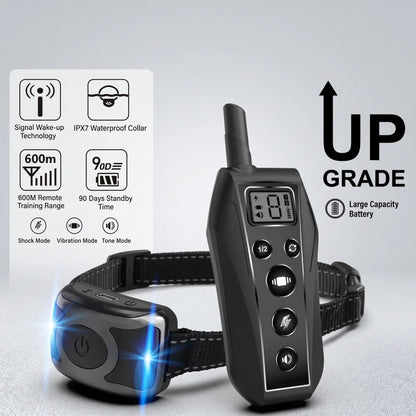 650 YD Remote Waterproof Dog Training Collar