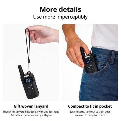 Smart Waterproof Remote Dog Training Collar