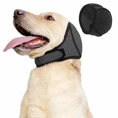 Dog Noise-Reducing Waterproof Earmuff Hood