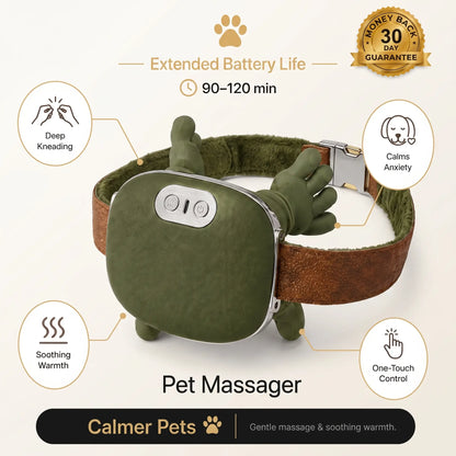 Calming Massager — 4D Kneading Massage for Pets & People