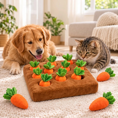 Plush Fruit Chew Toy Set