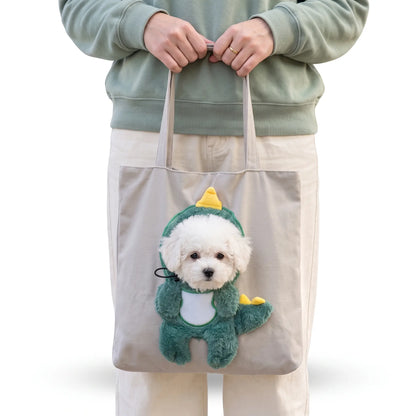 Canvas Cat & Dog Tote Carrier