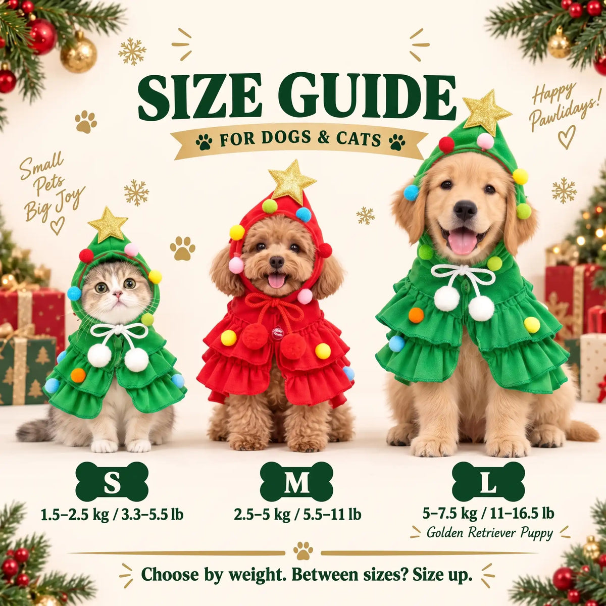 Christmas Tree Pet Costume