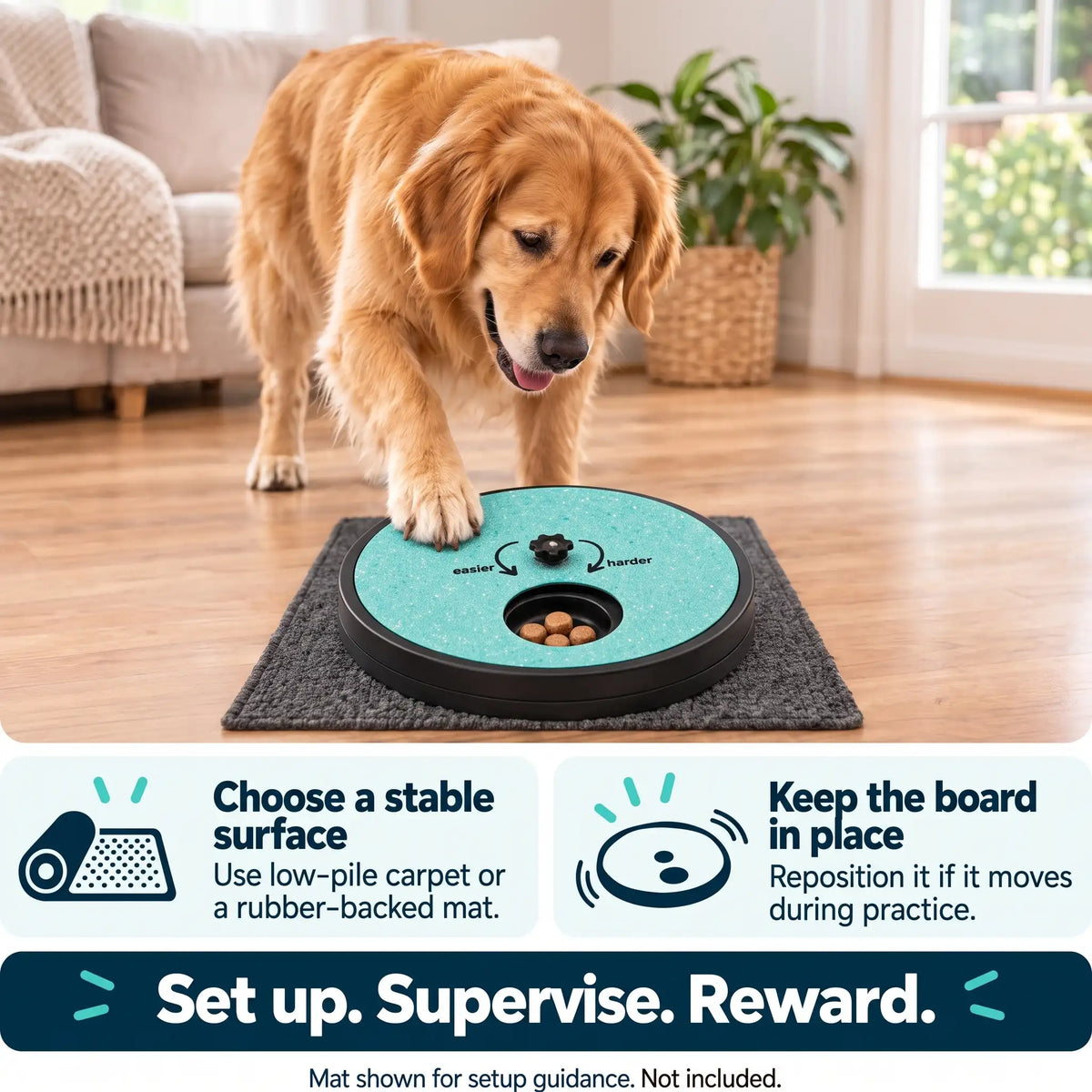Interactive Dog Nail Scratch Pad Toy