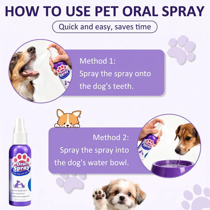 Petry Pet Oral Care Spray for Dogs & Cats
