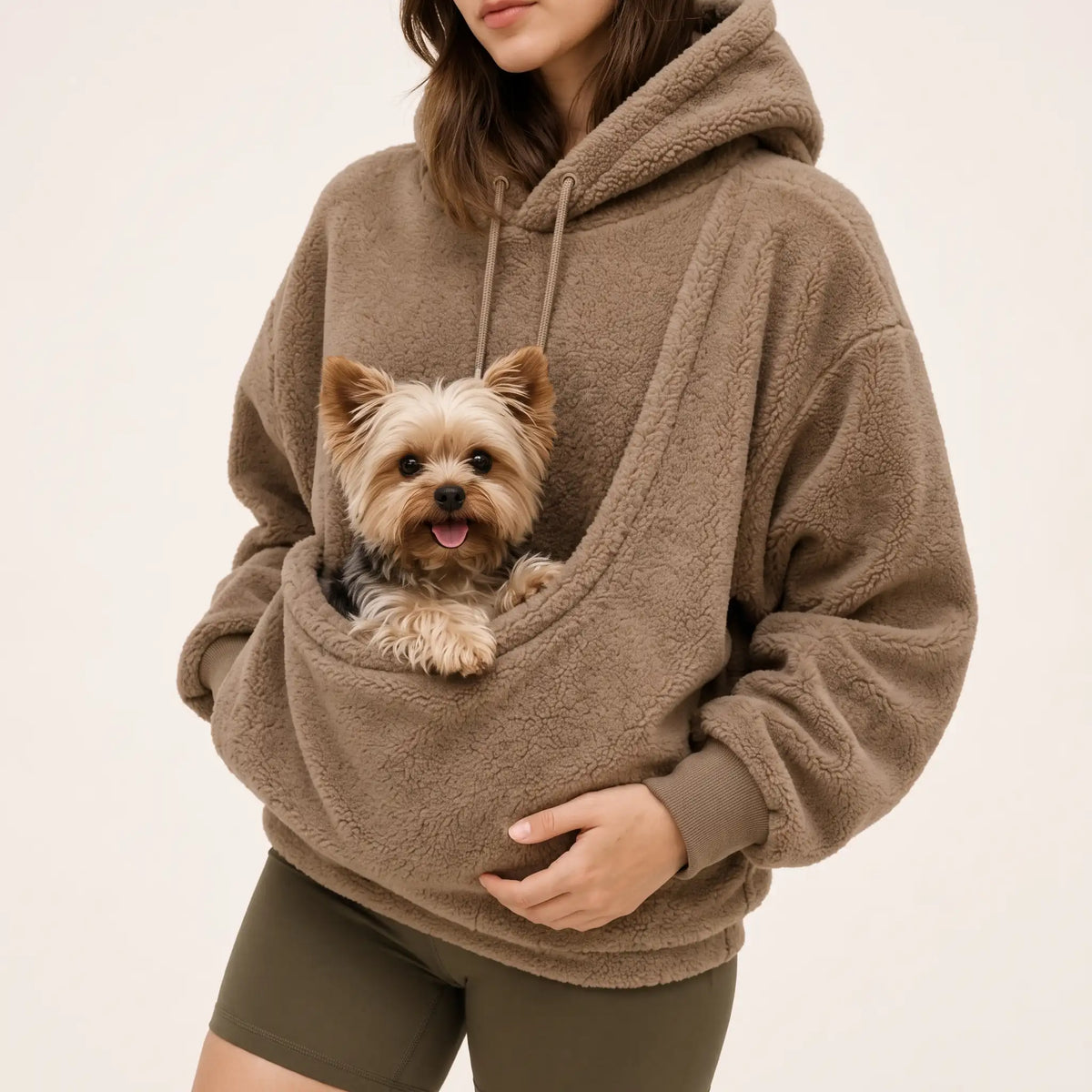 Kangaroo Pouch Pet Carrier Hoodie