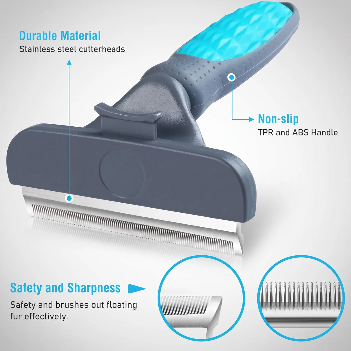 Self-Cleaning Pet Deshedding Brush