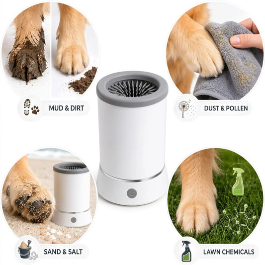 Electric Pet Paw Cleaner Cup