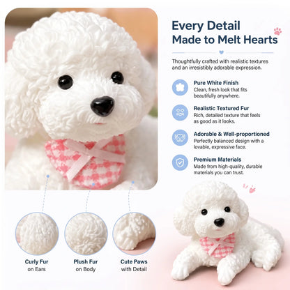 Realistic Bobblehead Dog Car Decor