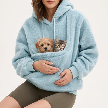 Kangaroo Pouch Pet Carrier Hoodie