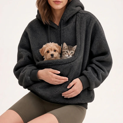 Kangaroo Pouch Pet Carrier Hoodie