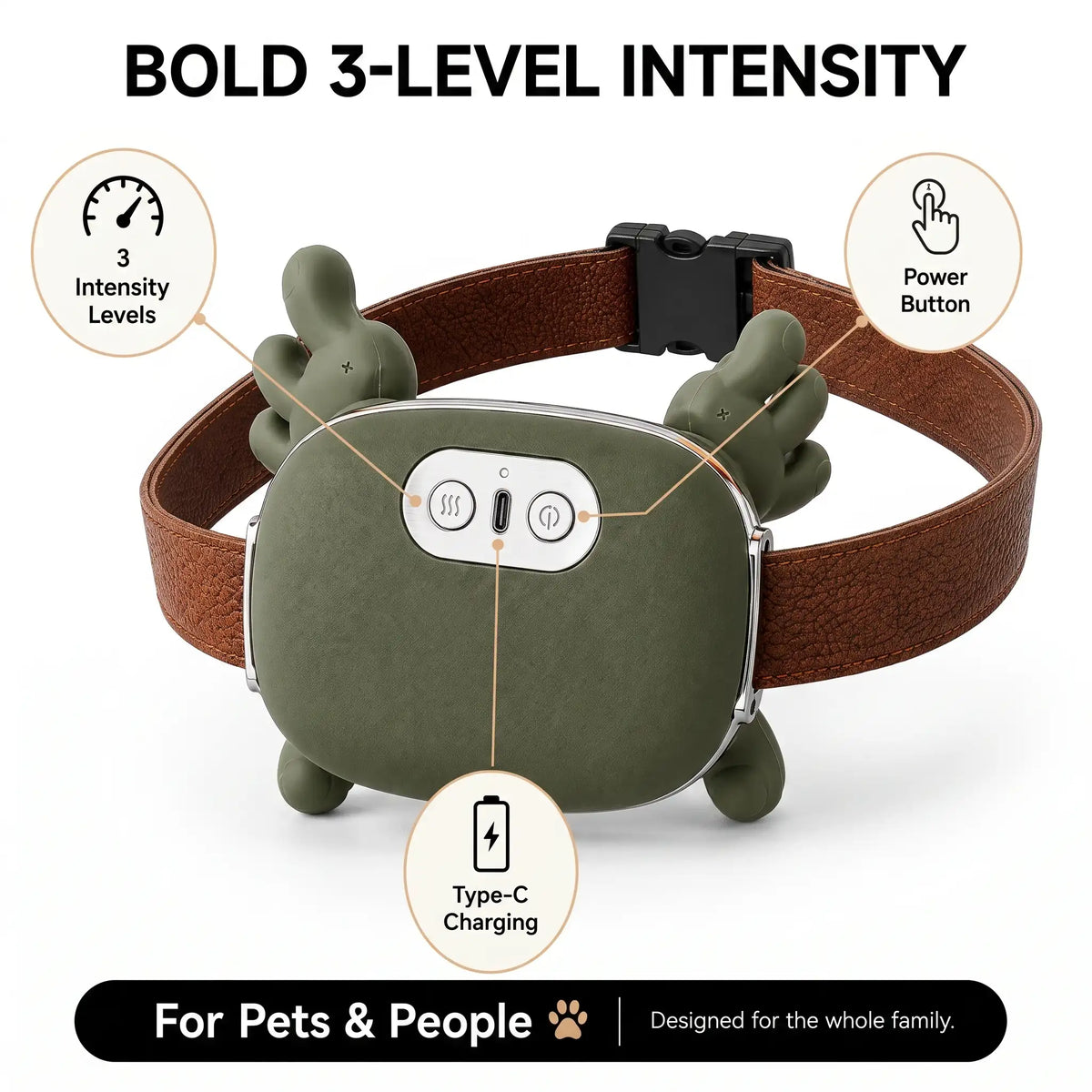 Calming Massager — 4D Kneading Massage for Pets & People