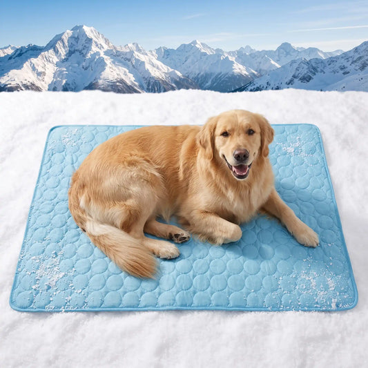 Pet Cooling Mat – Summer Ice Silk Pad