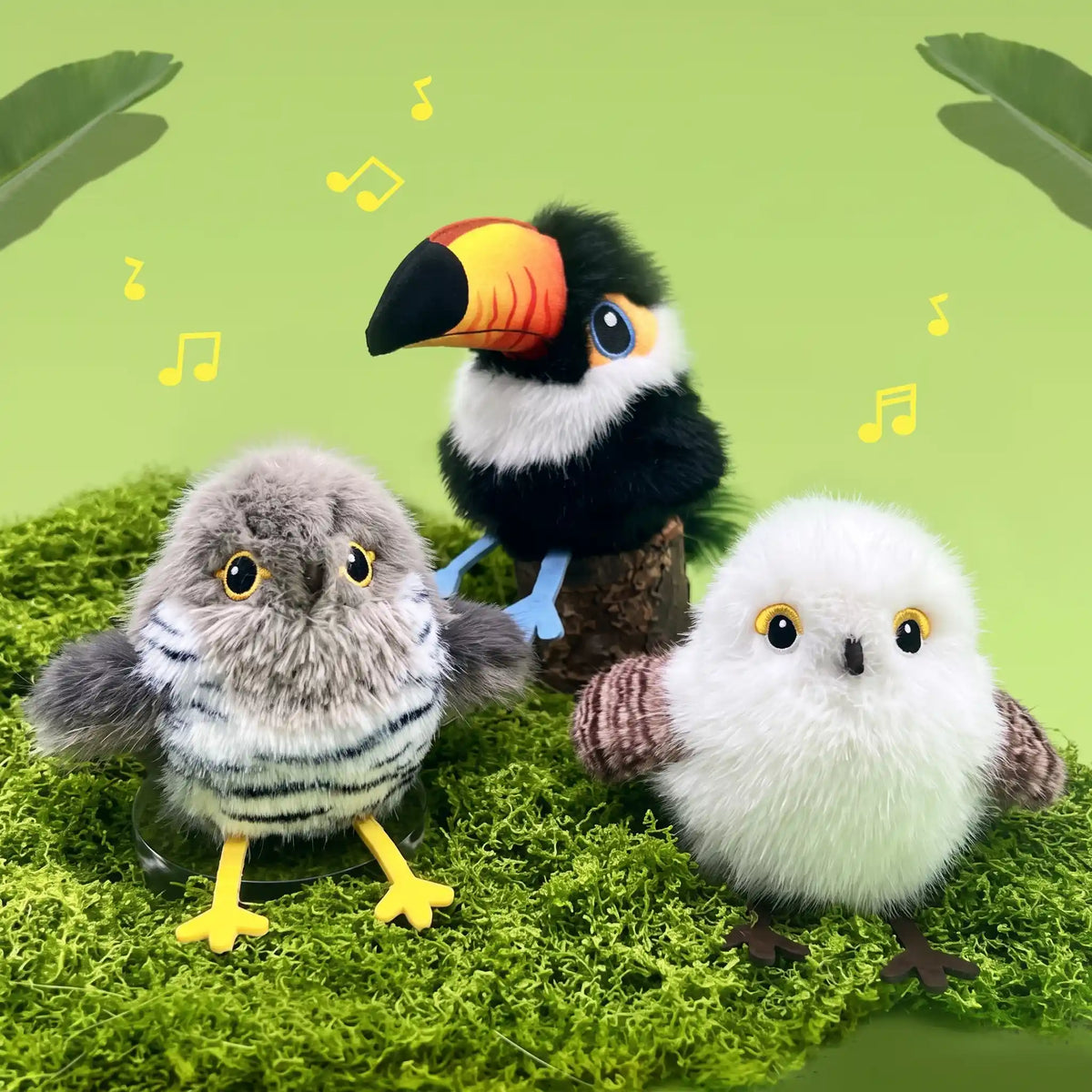 Interactive Flapping Wing Plush Pet Toy