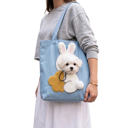 Canvas Cat & Dog Tote Carrier