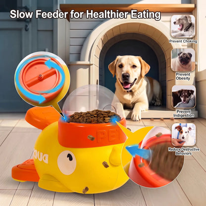 2-in-1 Brain Training Pet Puzzle Feeder