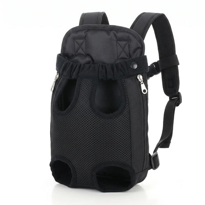 Pet Carrier Backpack-Breathable Front & Back Pack for Cat & Small Dog Bag