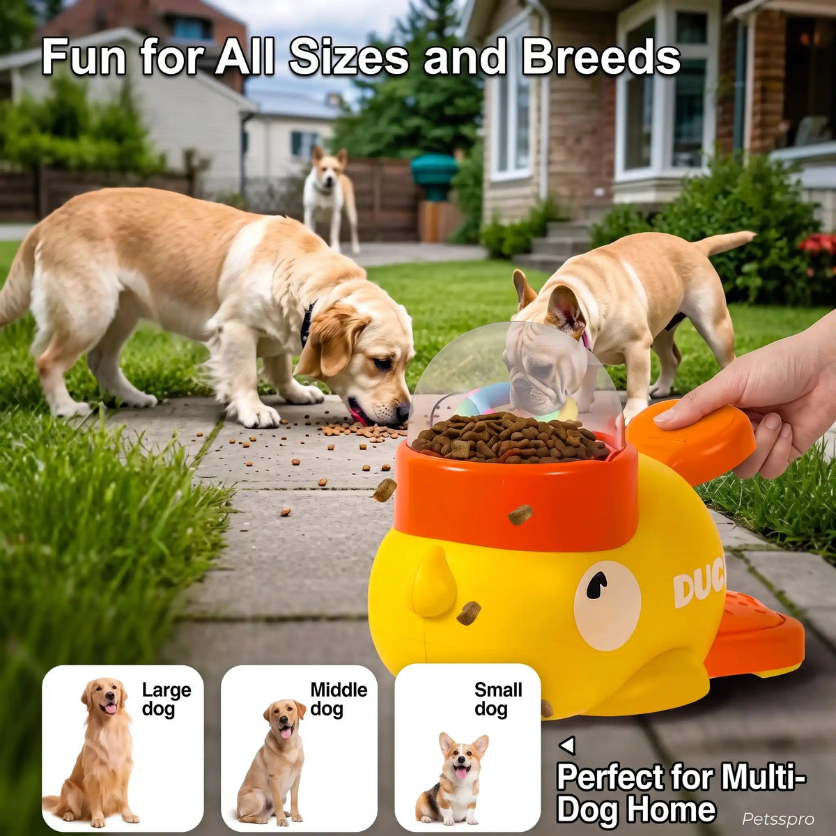 2-in-1 Brain Training Pet Puzzle Feeder