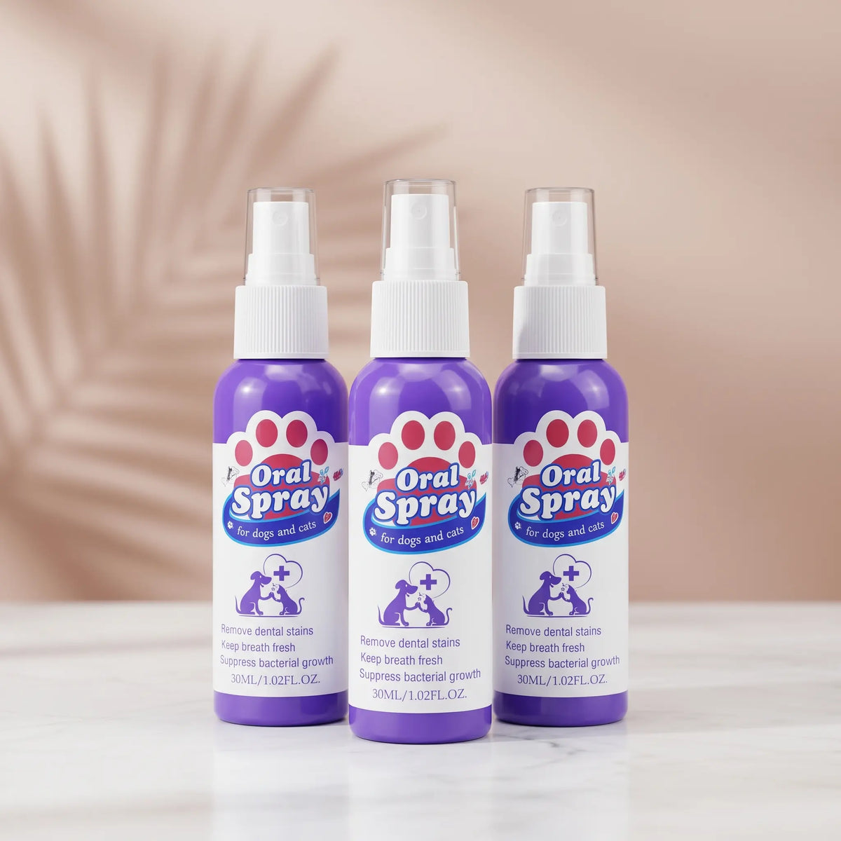 Petry Pet Oral Care Spray for Dogs & Cats