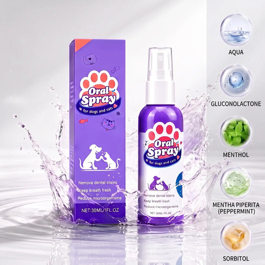Petry Pet Mundpflegespray für Hunde