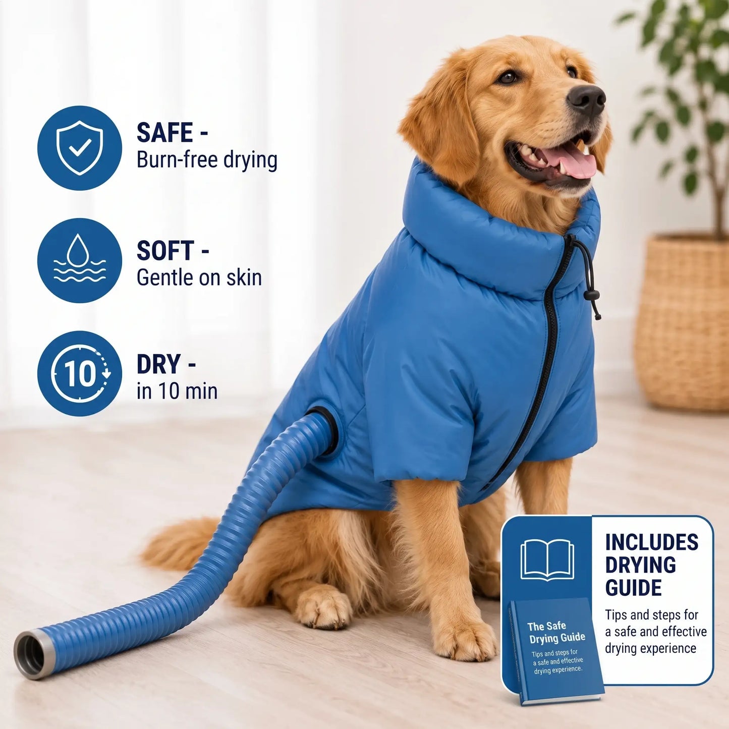 Pet Quick-Dry Grooming Bag